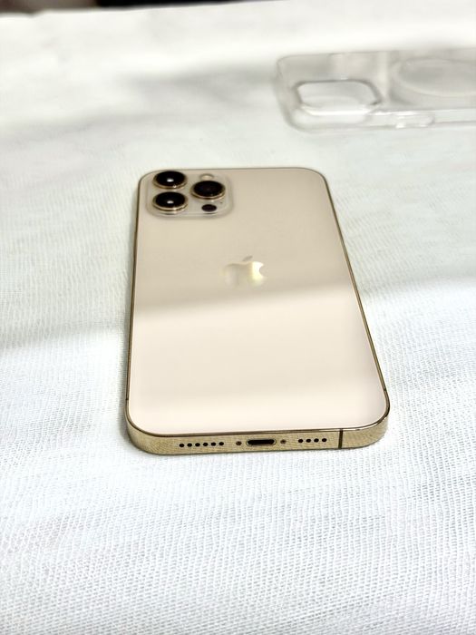 iPhone 12 Pro Max 128GB Gold (LL/A) — Ideal holatda!