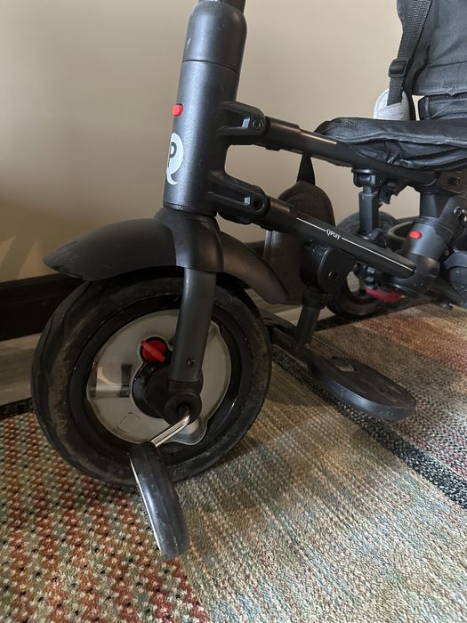 Трёхколесный велосипед коляска, черный