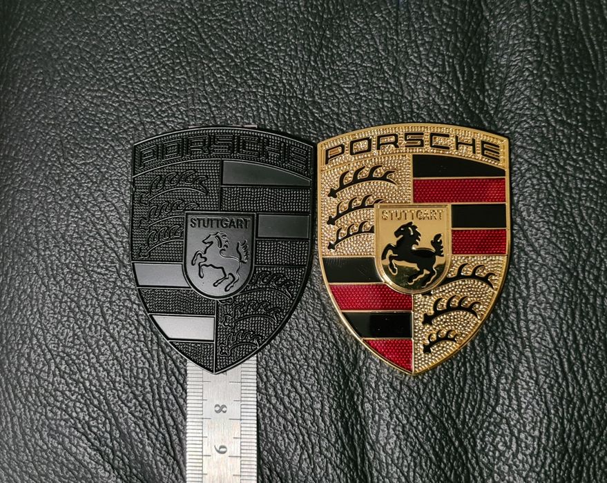 Емблема Porsche Порше Panamera Cayenne Macan Cayman  GTS Turbo 911 S 4