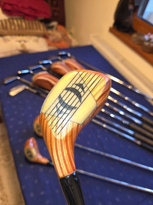 изключително запазени Golf стикове от 60те Wilson Blue Ridge