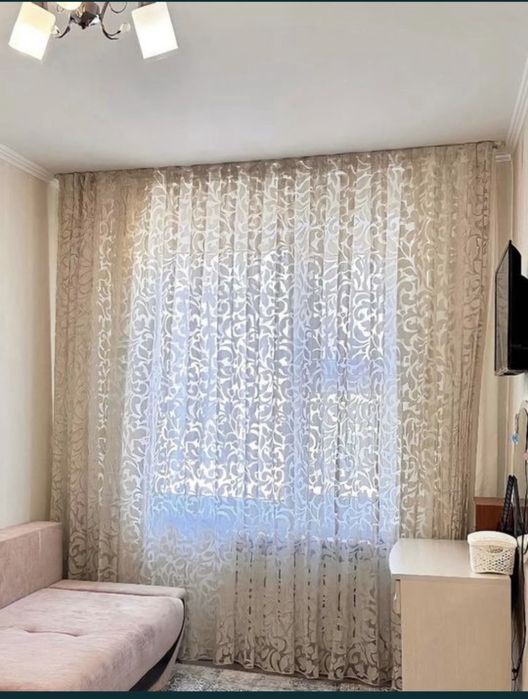 Продается тюль шторы хорошом состаяние б/у