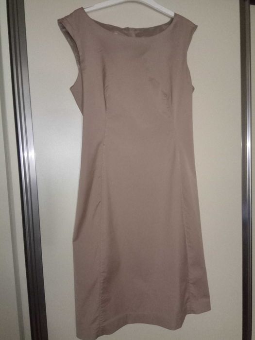 Rochie InWear, bej, office / ocazii, mar.S/M(38).