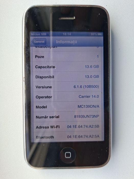 Telefon iPhone 3GS 16 GB
