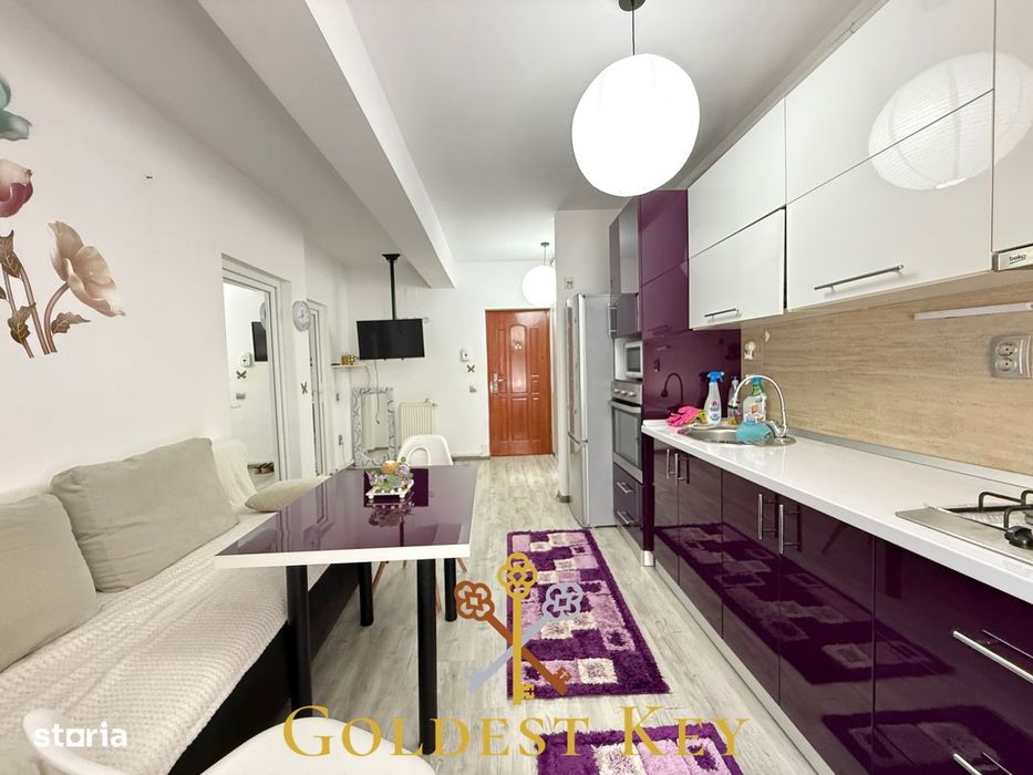 Apartament cu 1 camera, balcon inchis si parcare