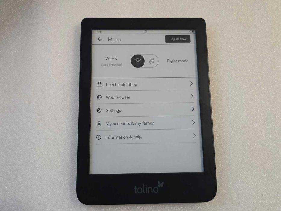 E-book Reader Tolino Shine 3, 6 inch, 8GB, Wi-Fi, Iluminare smartLight