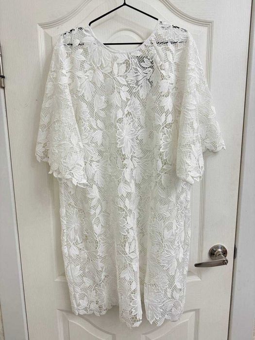 Новые летние платья H&M с кружевом, L(50/54) и /XL(54/58)