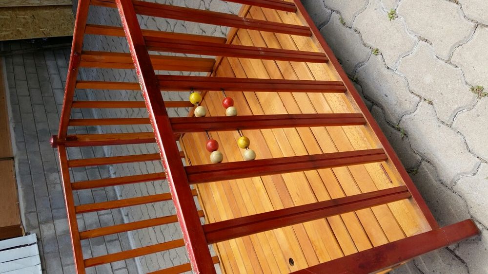 Манеж из натурального дерева