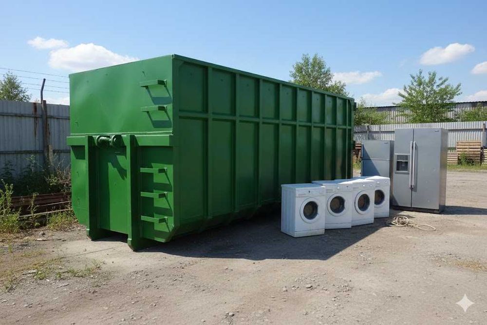 ÎNCHIRIERE CONTAINER ABROLL 32 mc pentru DEEE | Transport Inclus