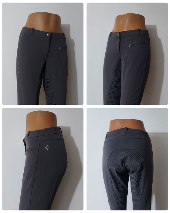 Pantaloni profesionali de călărie, echitatie Made 4 Riders, full grip