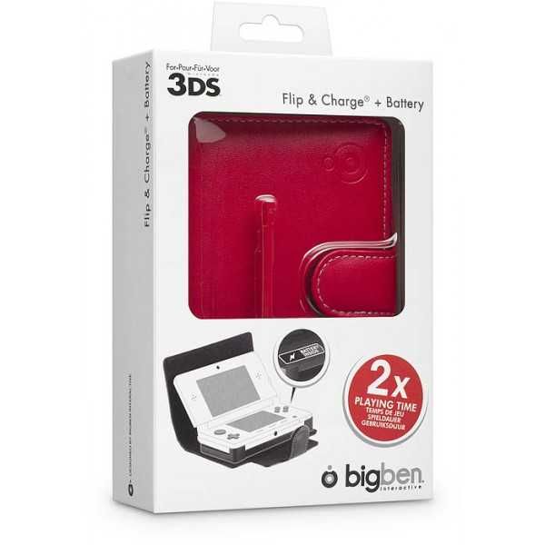 baterie ext 2000mAh + husa + stylus pt Nintendo 3DS - div culori