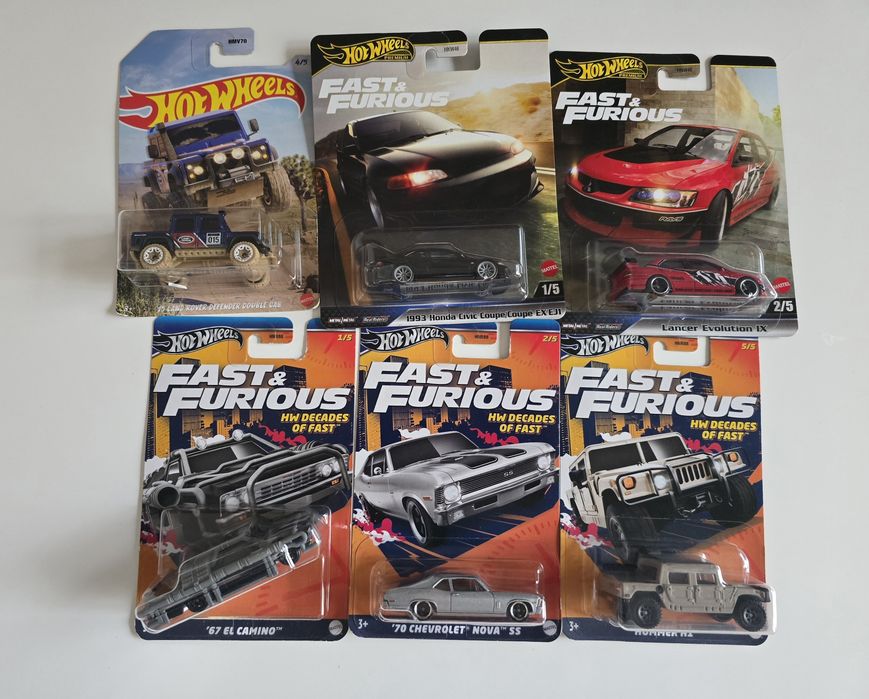 Hot wheels колички