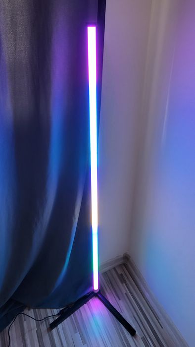 Lampadar de colț Riyo LED RGB (Smart) - Nou