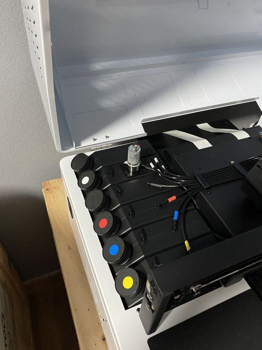 Принтер+термопресс+краски