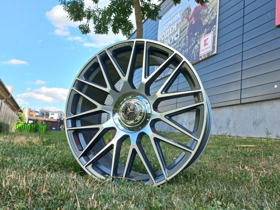 20.Mercedes ///AMG 8.5j et45 9.5j et40 Sport Paket Black Matt Polish l