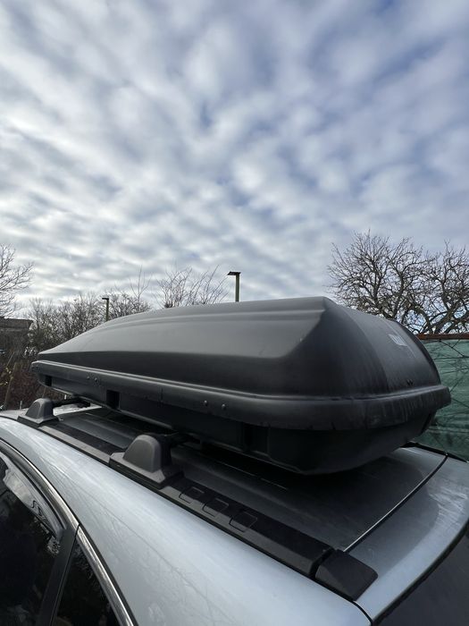 Автобокс (багажник за кола). Бартер за теглич.