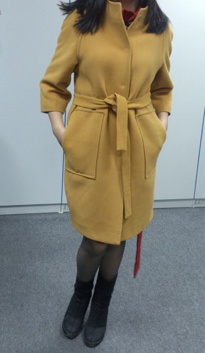 Пальто с рукавом 3/4