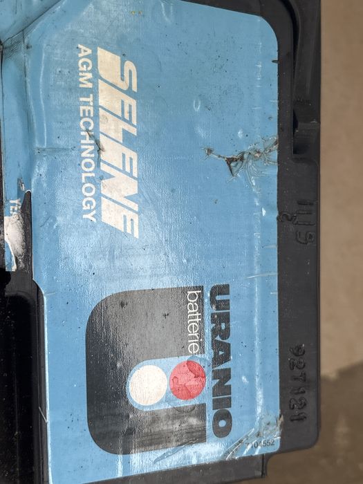Baterie auto AGM  URANIO SELENE 80 Ah 800 A EN