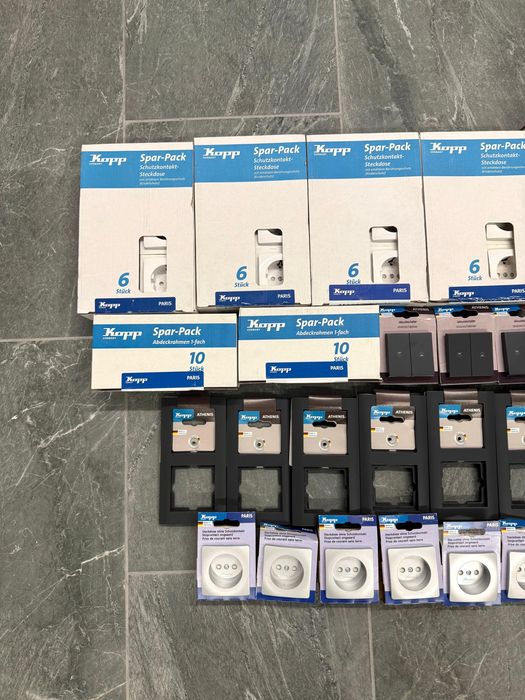 Lot Prize si Intrerupatoare Nemtesti Kopp - Produsele sunt noi!