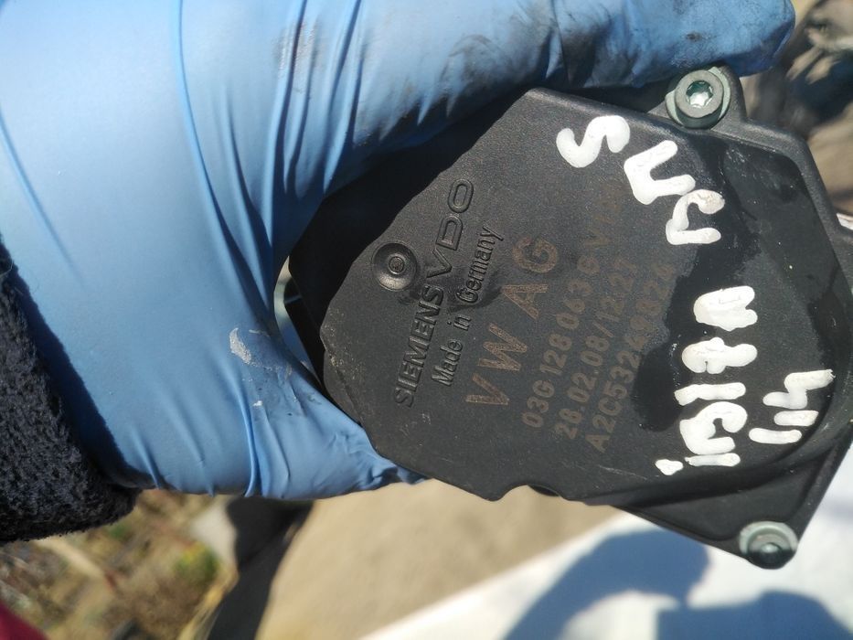 Clapeta acceleratie,Seat Ibiza 6l motor 1.4 TDI cod motor BMS an 02-08