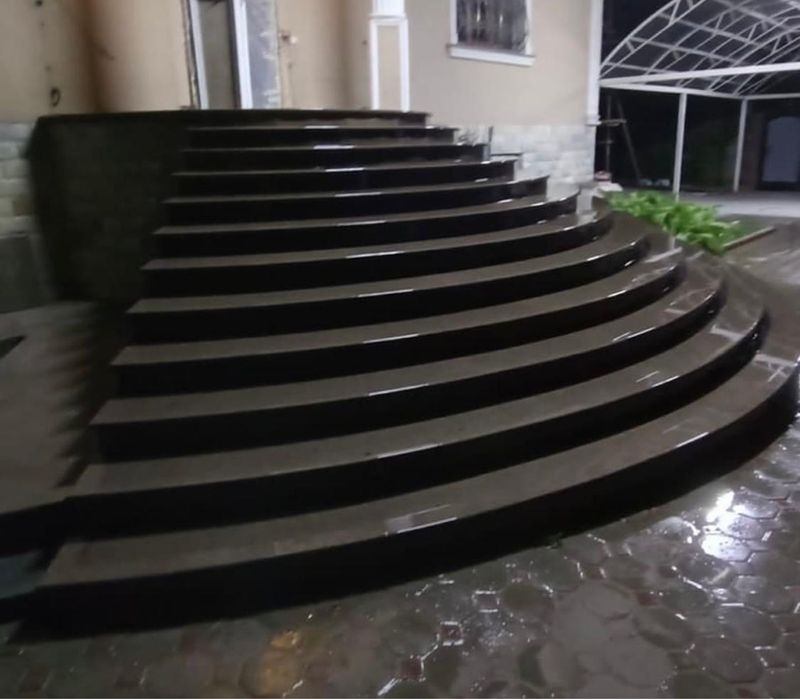 Травертин, гранит, мрамор