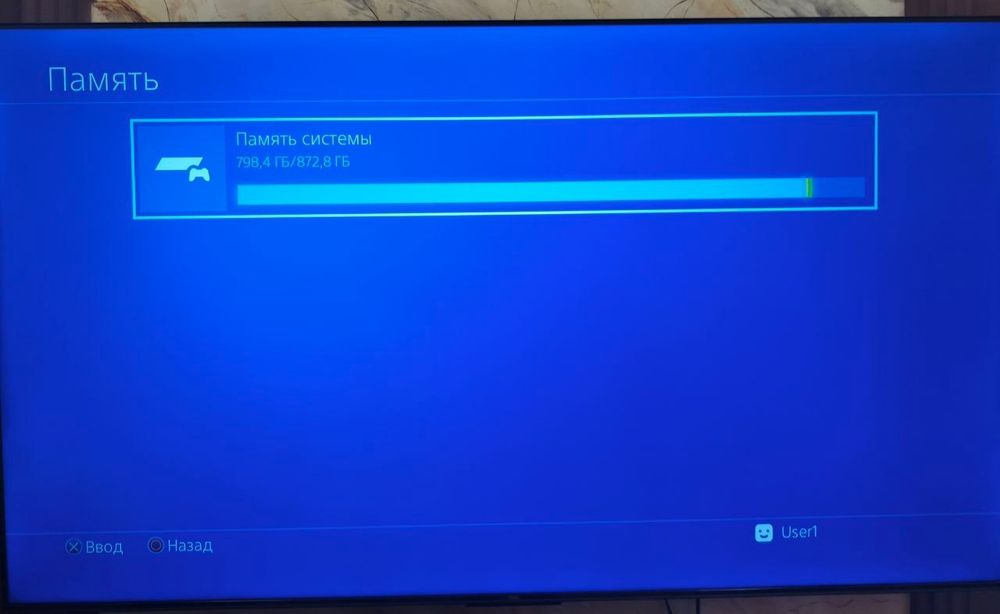 PS4 slim 1 tb с топ играми!