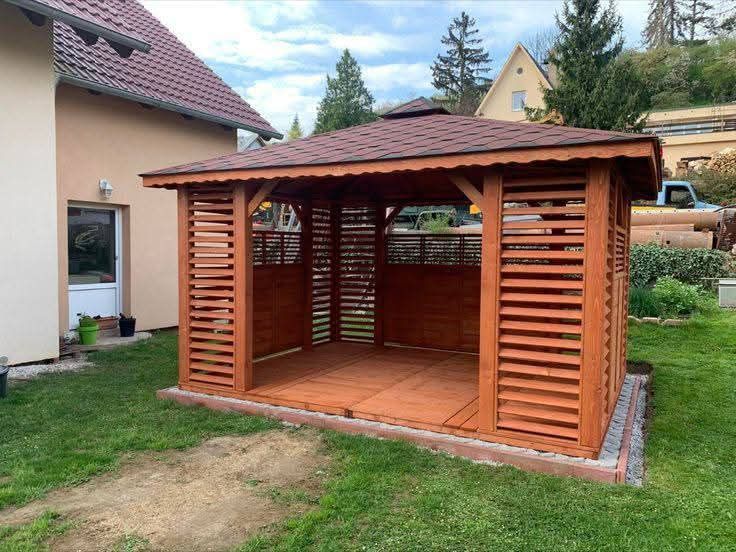 Foisoare și terase din lemn moderne