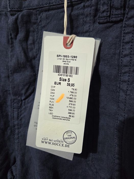 Pantaloni premium cargo damă SOCCX,marime S -100% in