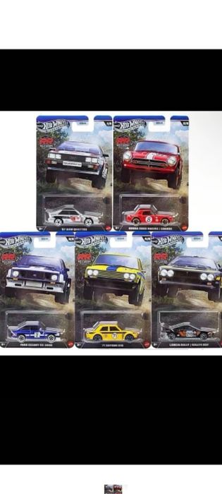 Hot wheels rally сет