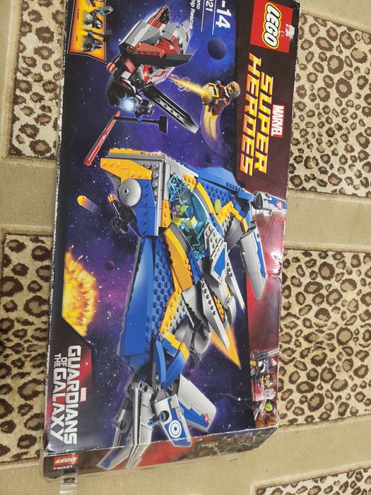 Продам набор лего марвел корабль мелано 2014 года