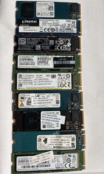 SSD NVMe/ M.2 sata