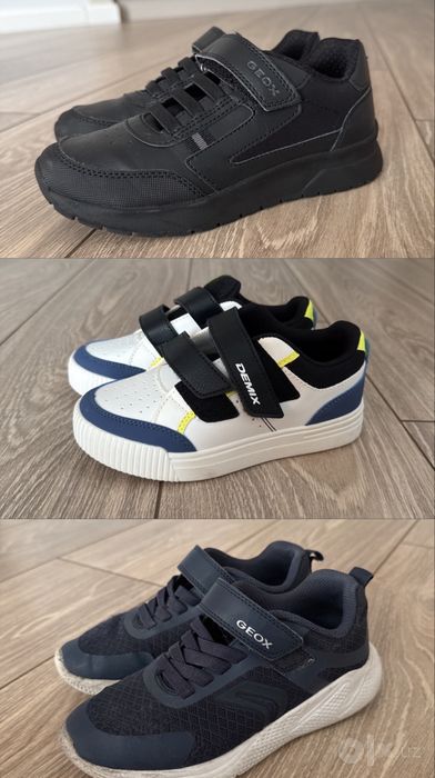 Кроссовки Geox и Demix