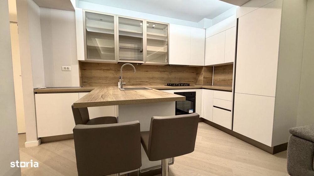 De inchiriat  | Apartament 2 Camere Mobilat | Cortina North Pipera Vol