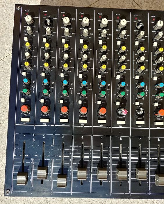 SONY MX-P21 8 canale MIXER vintage