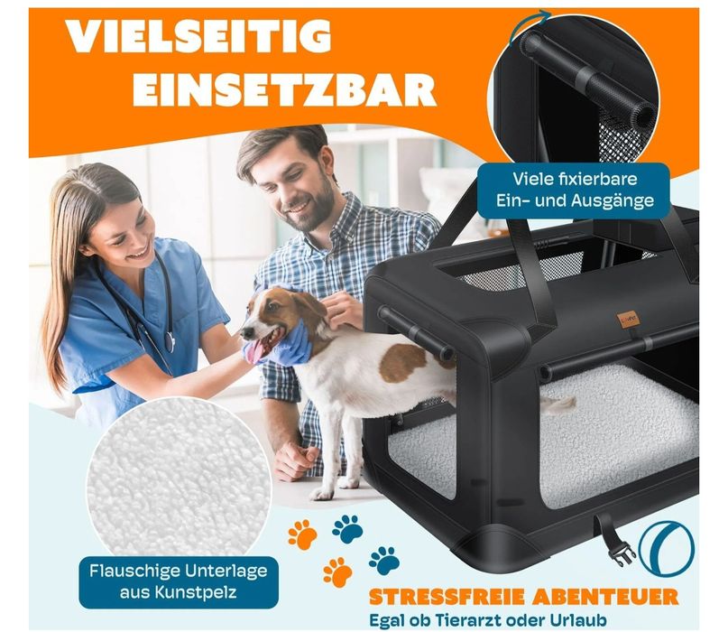 Сгъваема кутия за транспортиране на кучета/ котки и домашни животни