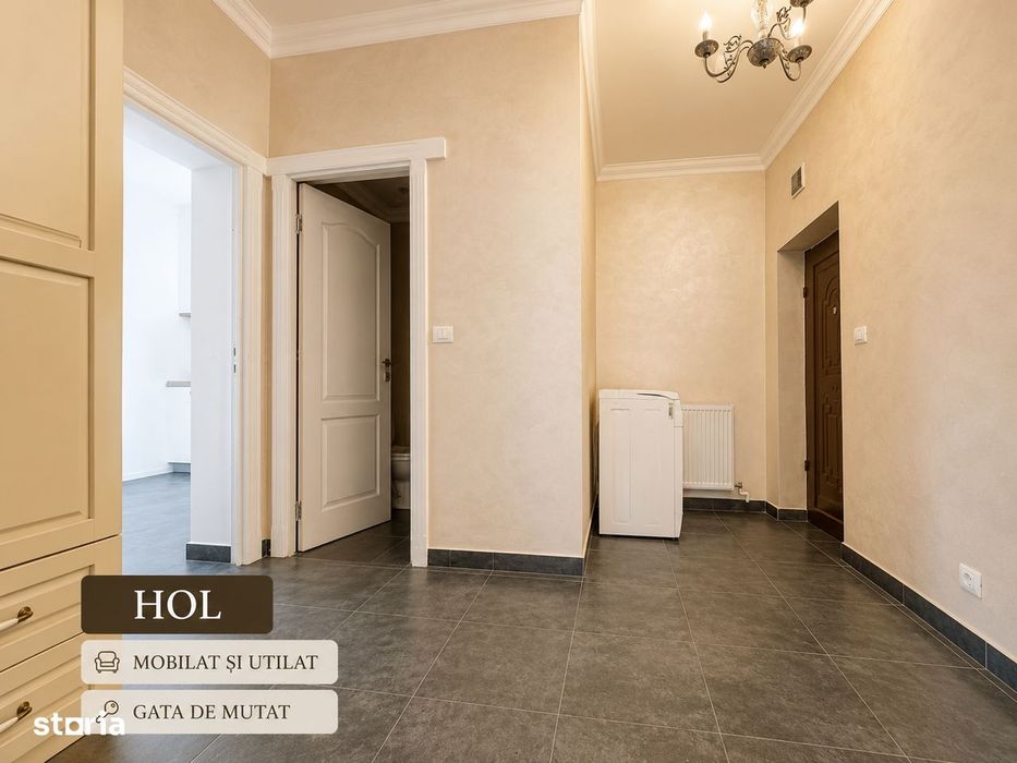 B-dul Mărășești - Parc Cancicov, Etaj 1, Renovat și Mobilat Modern
