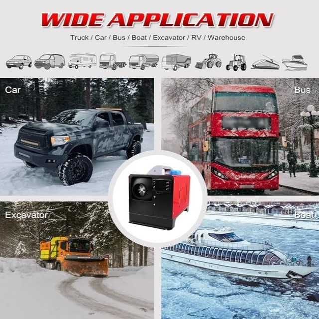 Дизелова печка Automat – преносима суха печка 8kW, 12V-24 и 220V