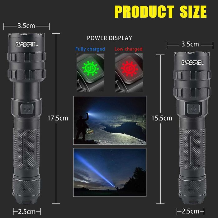 Тактическо фенерче P50 Led Super Bright  с допълнителен  бутон морз