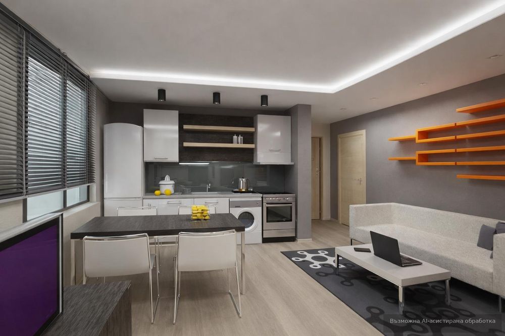 Луксозен ЕДНОСТАЕН апартамент в кв. Южен