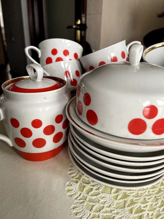 Борисовский фарфор чайный сервиз