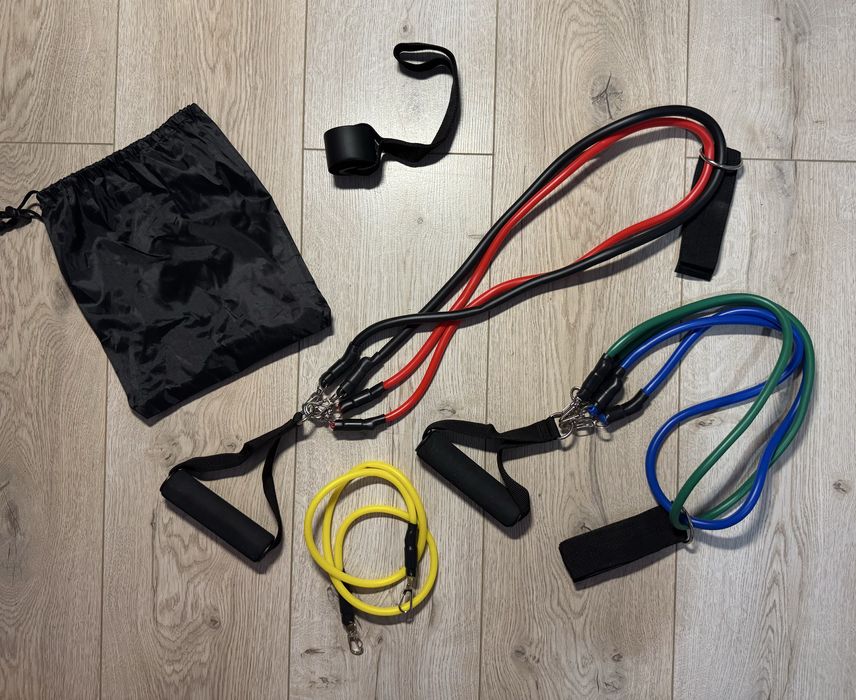 Эспандер трубчатый | резинки для фитнеса | набор