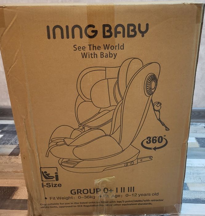 Автокресло INING BABY Новое!