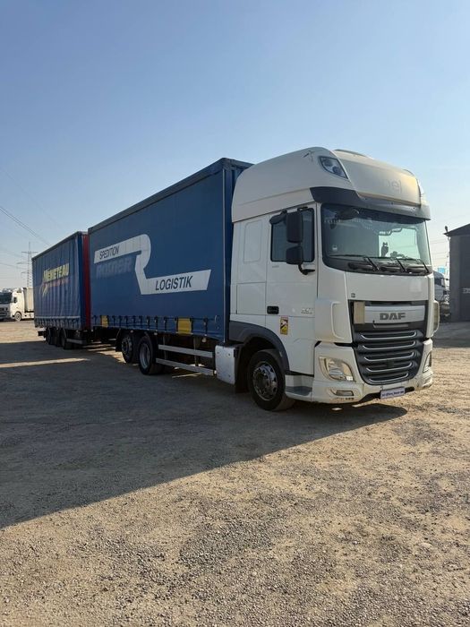 DAF XF440 EURO 6 + SAMRO Прицеп Сотилади