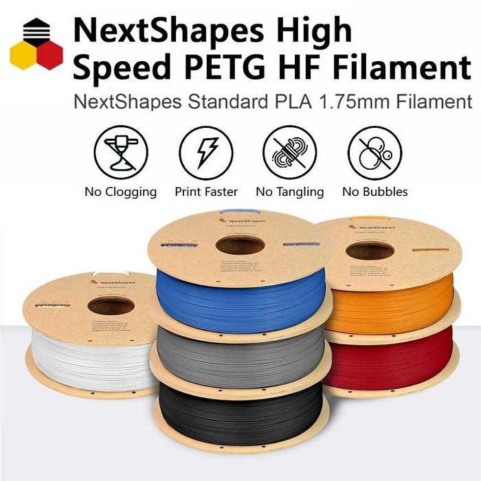 PETG HF Пластик (филамент) для 3D принтера (ПАВЛОДАР!)