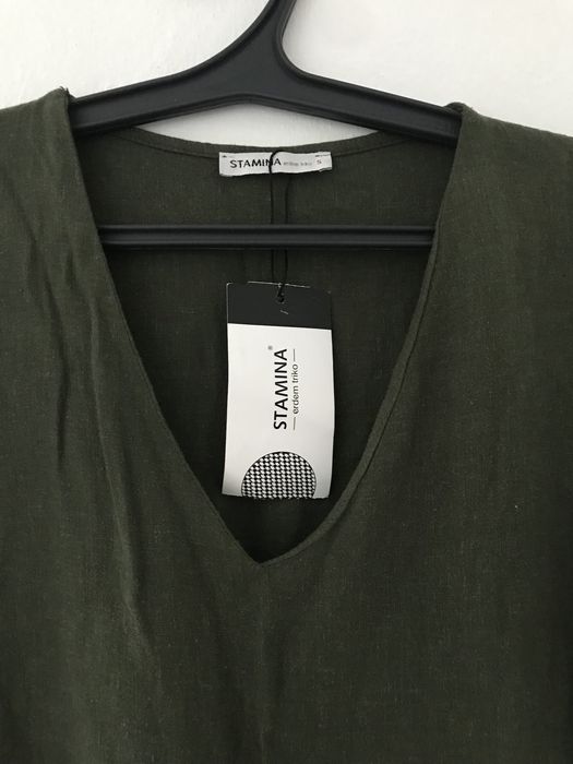 Продам новое платье. Материал лен