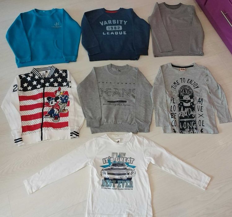 Дрешки за момченце ръст 122 см