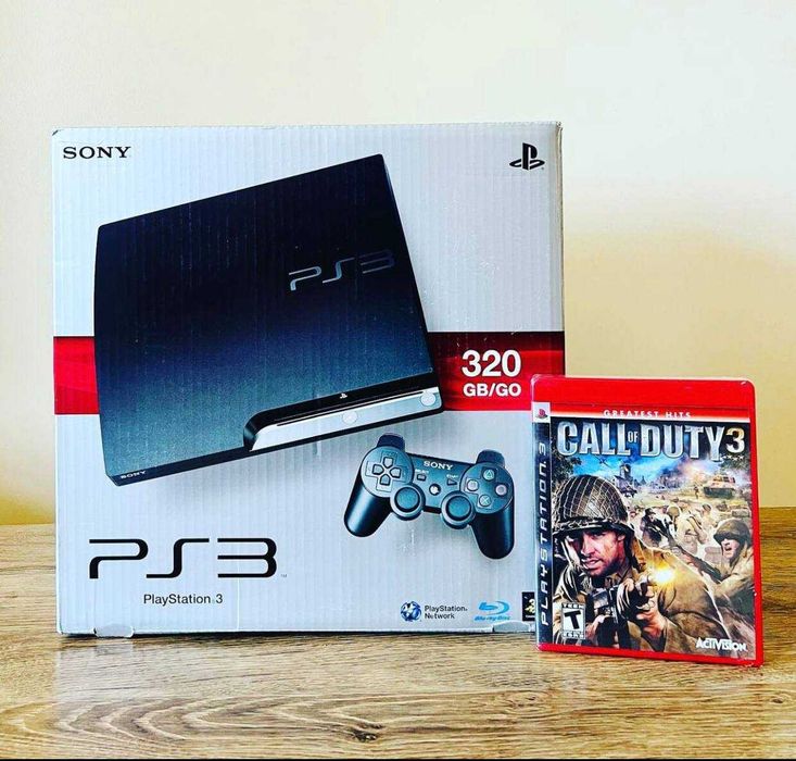 Sony PlayStation 3 Slim / Pro в Идеальном Состоянии + с Играми !