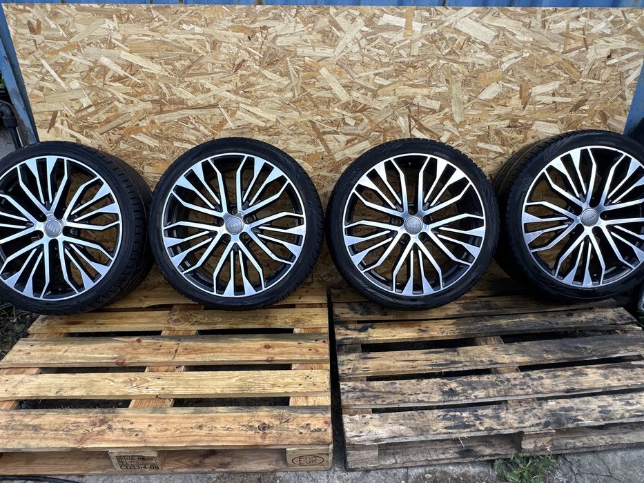 Jante originale Audi A6 C7 competition  / S6 20” OEM 4G0601025CR 5x112 cu anvelope