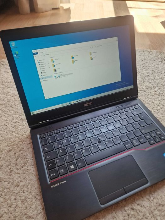 Laptop Fujitsu 14" SSD 512GB 16GB Baterie 3 ore Incarcator