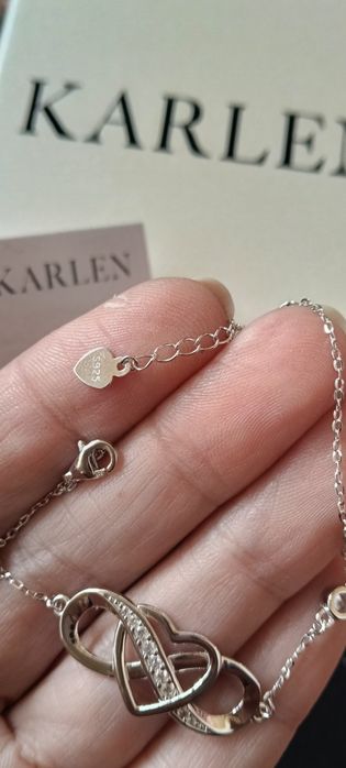 Сребърна гривна Карлен
