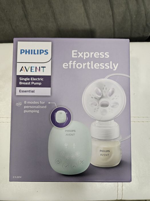 Единична електрическа помпа за изцеждане на кърма Philips AVENT Essent